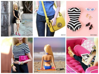 Barbie no instagram - a boneca mais famosa do mundo sempre antenada...