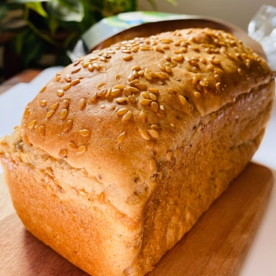 Receitinha funcional e deliciosa de &quot;Pão Multigrãos&quot; sem lactose e sem glúten