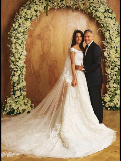 O casamento de George Clooney com Amal Alamuddin