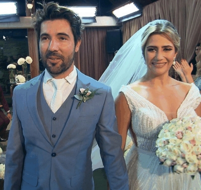 Rodrigo Faro e Sandro Pedroso preparam casamento surpresa para a noiva do mágico