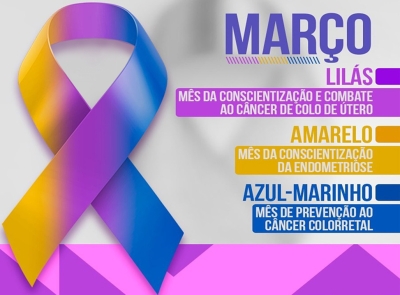 Calendário Colorido: três campanhas de conscientização da saúde em março
