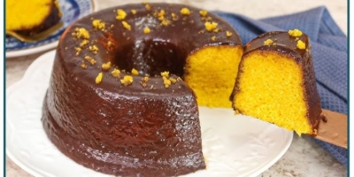 Bolo de cenoura, by chef Edu Guedes