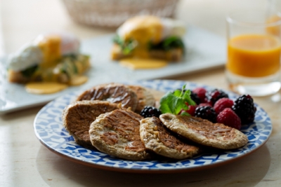 ​Panquecas Saudáveis de Aveia com Frutas